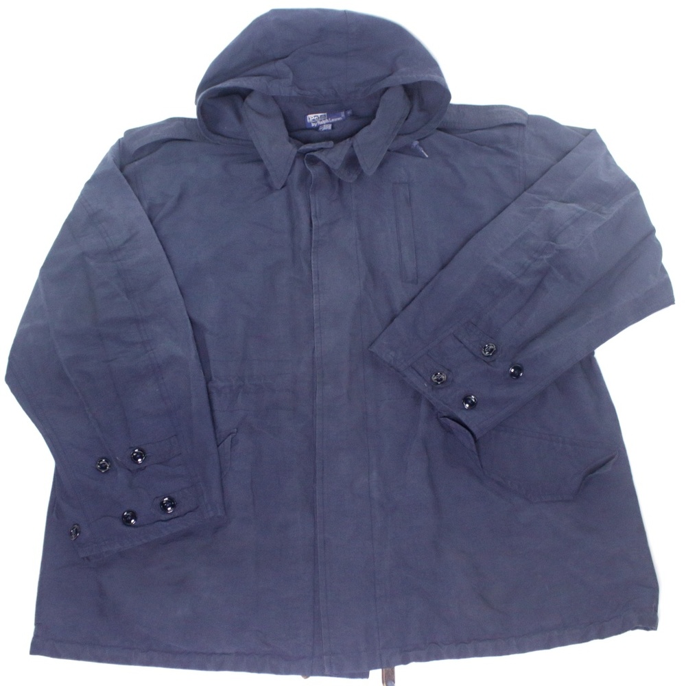 POLO by RALPH LAUREN Waxed Cotton/Nylon Raincoat